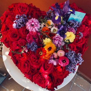 corazones - flores - floresiendom